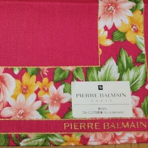 Balmain scarf in bright pink